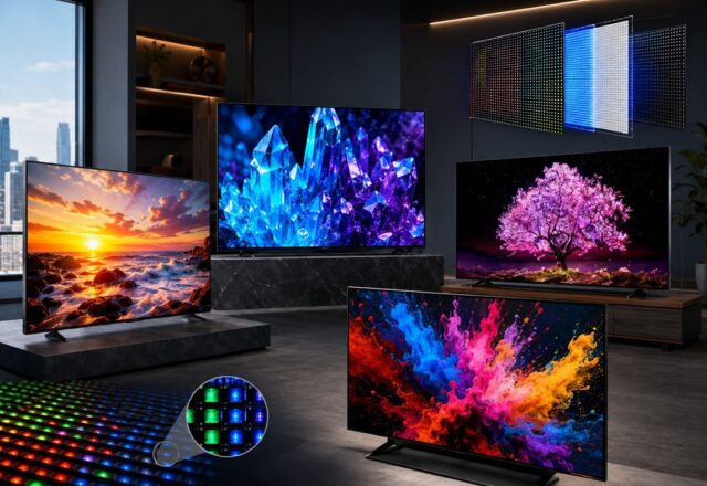 Технологиите на екрана при телевизорите – какво означават LED, QLED, Mini LED, OLED, QD-OLED и MicroLED Технологиите на екрана при телевизорите – какво означават LED, QLED, Mini LED, OLED, QD-OLED и MicroLED